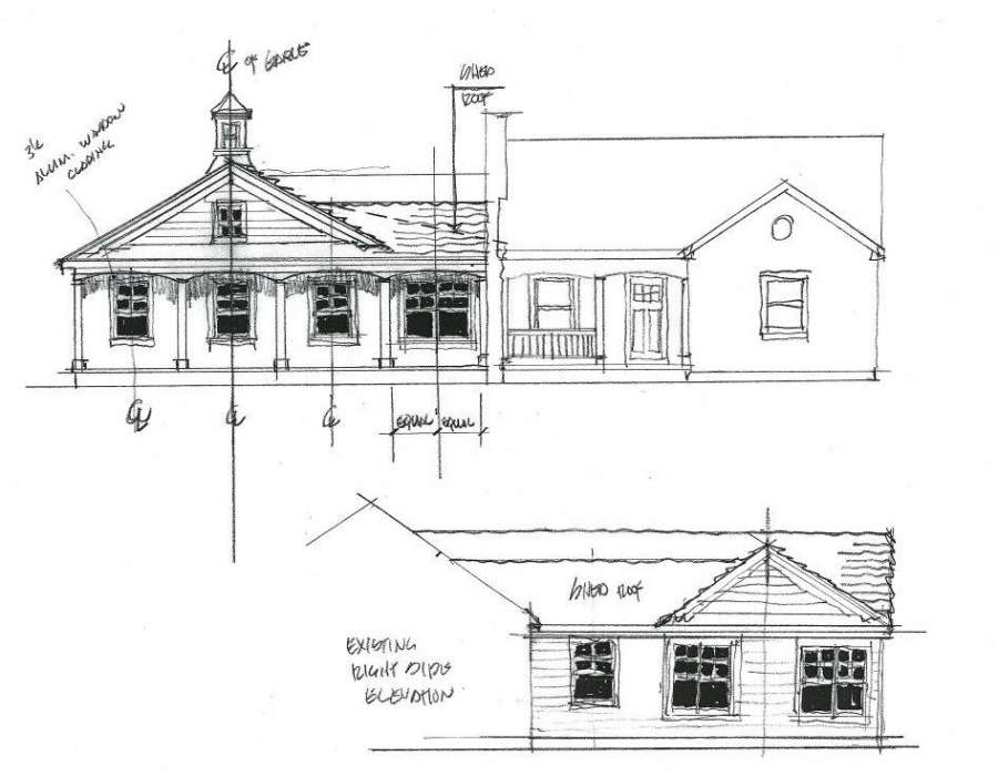 900x700 New Home Design - Home Sketch
