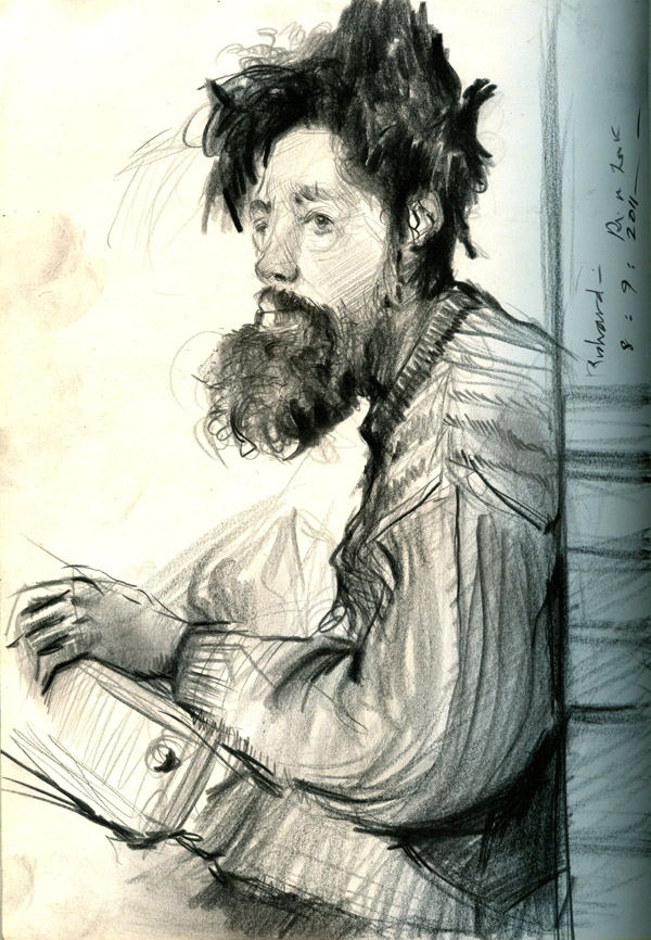 600x866 Sketching The Homeless In London Ii Urban Sketchers - Homeless Sketch