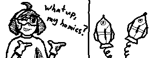 320x120 Homies (Miiverse Sketch) By Clockworkmelody - Homies Sketch