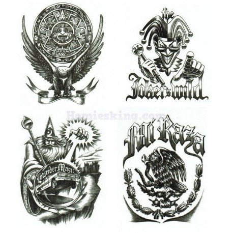 458x458 Homies Tattoos Set 1 - Homies Sketch