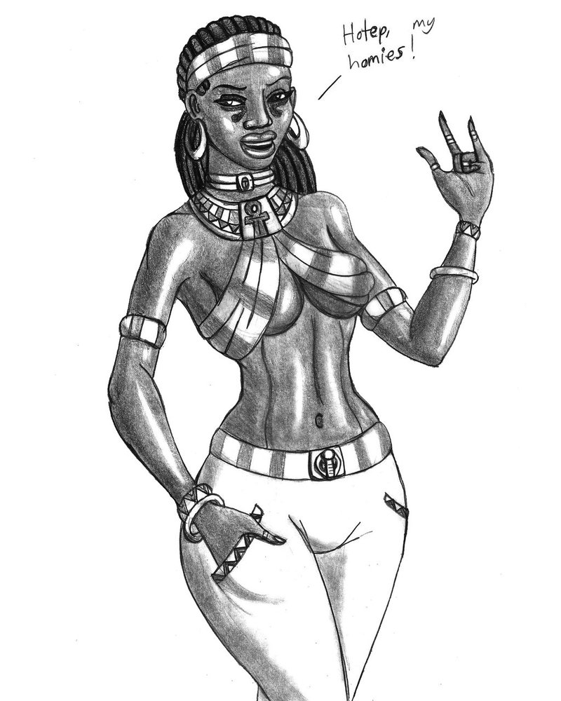 800x1000 Hotep, My Homies! By Tyrannoninja - Homies Sketch