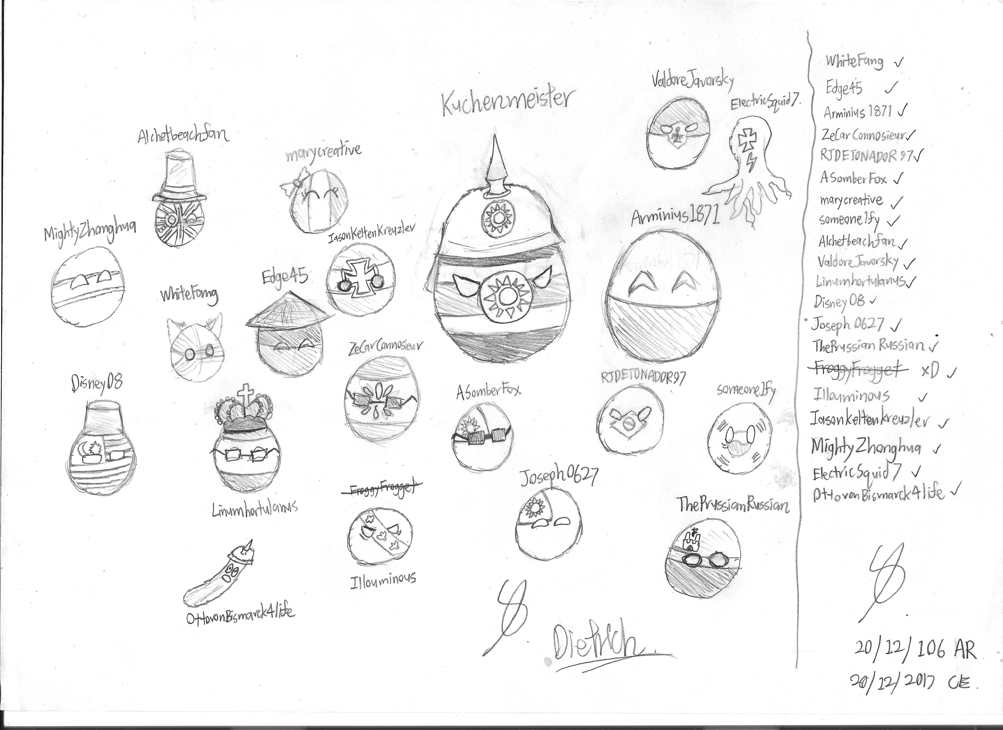 3507x2550 Sketch Cakemaster And Homies By Kuchenmeister - Homies Sketch