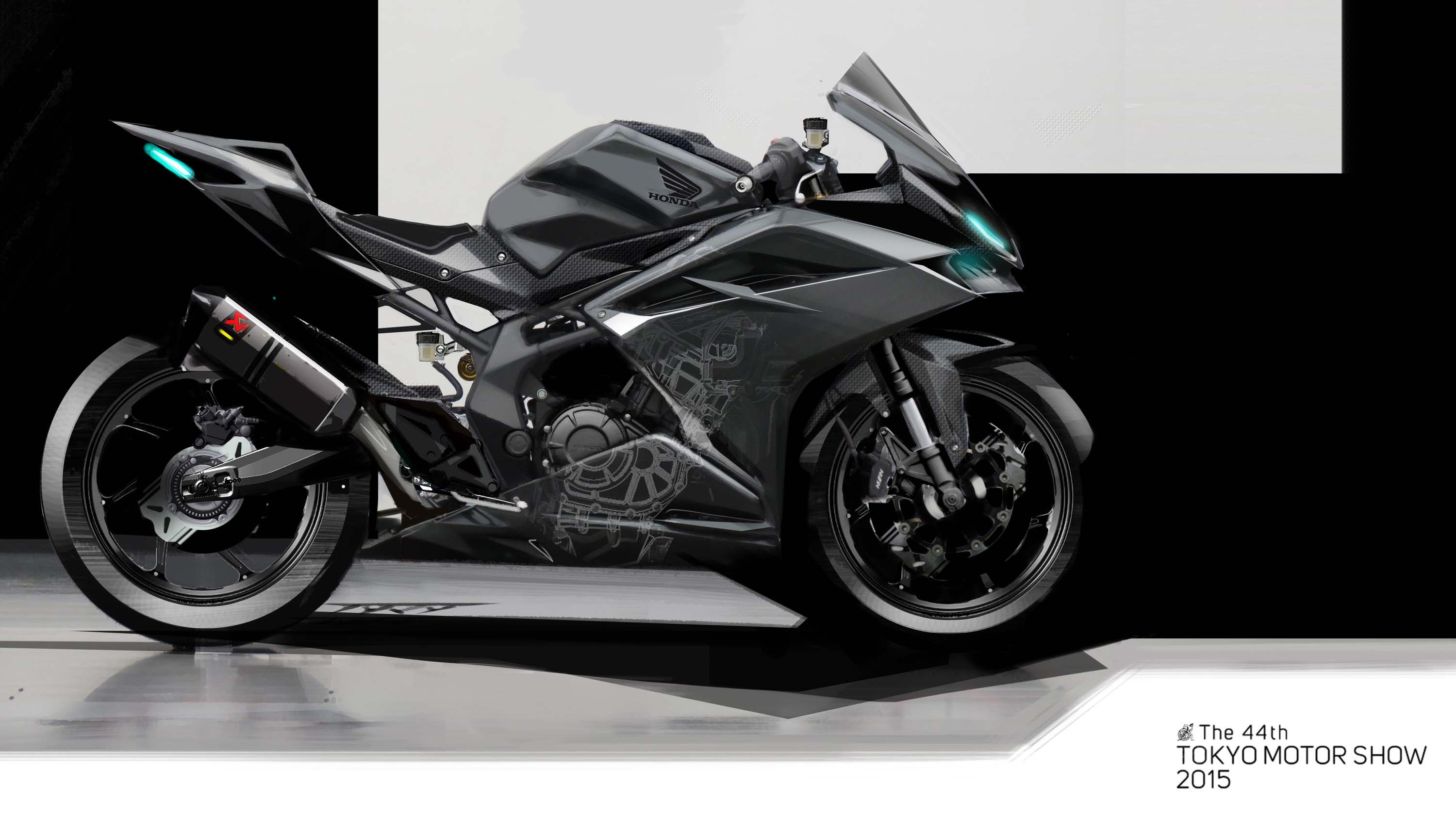 3000x1682 Pin By Chihlin Chiang On Bike Sketch Motorcycle - Honda Motorcycle Sketch