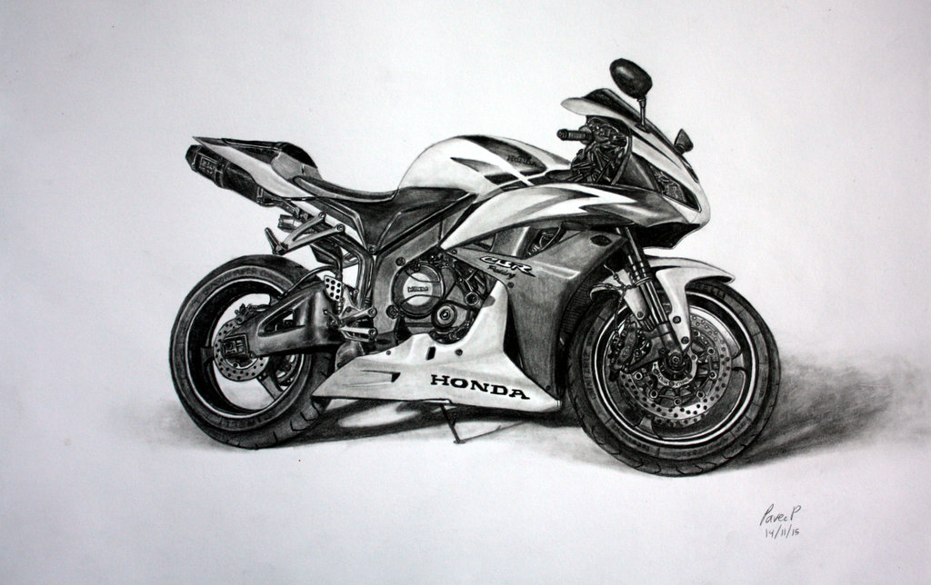 Рисунок r1. Мотоцикл Хонда сбр600рр скетч. Yamaha r1 2007 скетч. Honda CBR 600 карандашом. Мотоцикл Honda CBR 600 рисунок.