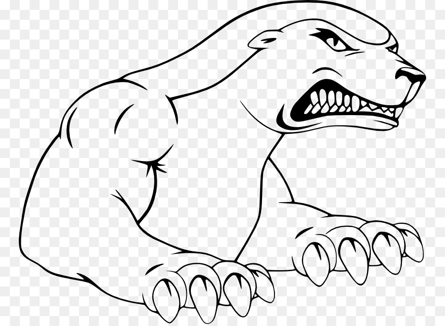 900x660 Honey Badger Drawing Bee Clip Art - Honey Badger Sketch