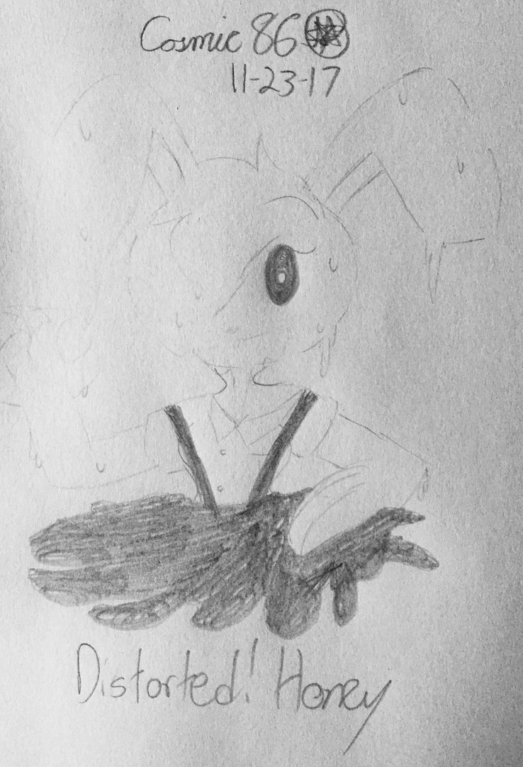 738x1082 Distorted!honey (Sketch) By Cosmic86 - Honey Sketch