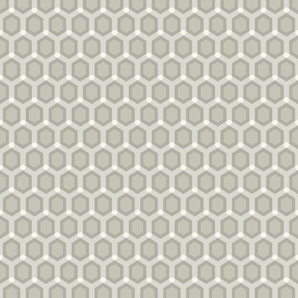 1000x1000 Sketch Twenty 3 Honeycomb Wallpaper In Khaki Dc00171 From The - Honeycomb Sketch