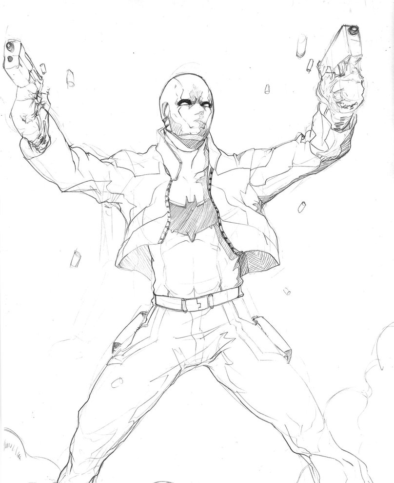 808x989 Red Hood Sketch By Animixter - Hood Sketch