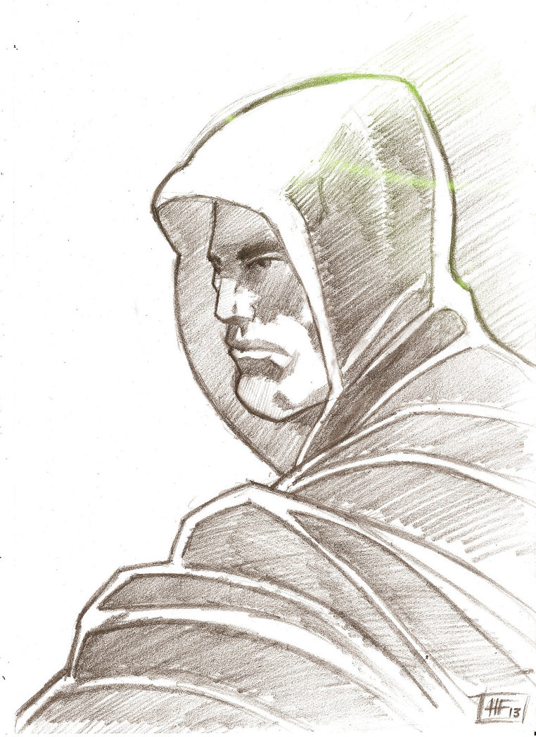 762x1048 The Hood (Arrow) By Bauel - Hood Sketch