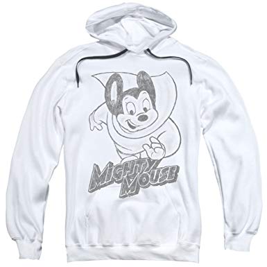 385x385 Mighty Mouse - Hoodie Sketch