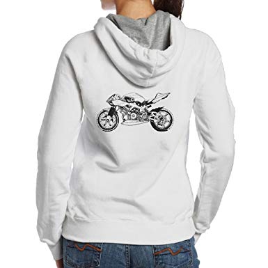 385x385 Womens Hoodie Sketch Motorcycle Fashion Pullover - Hoodie Sketch