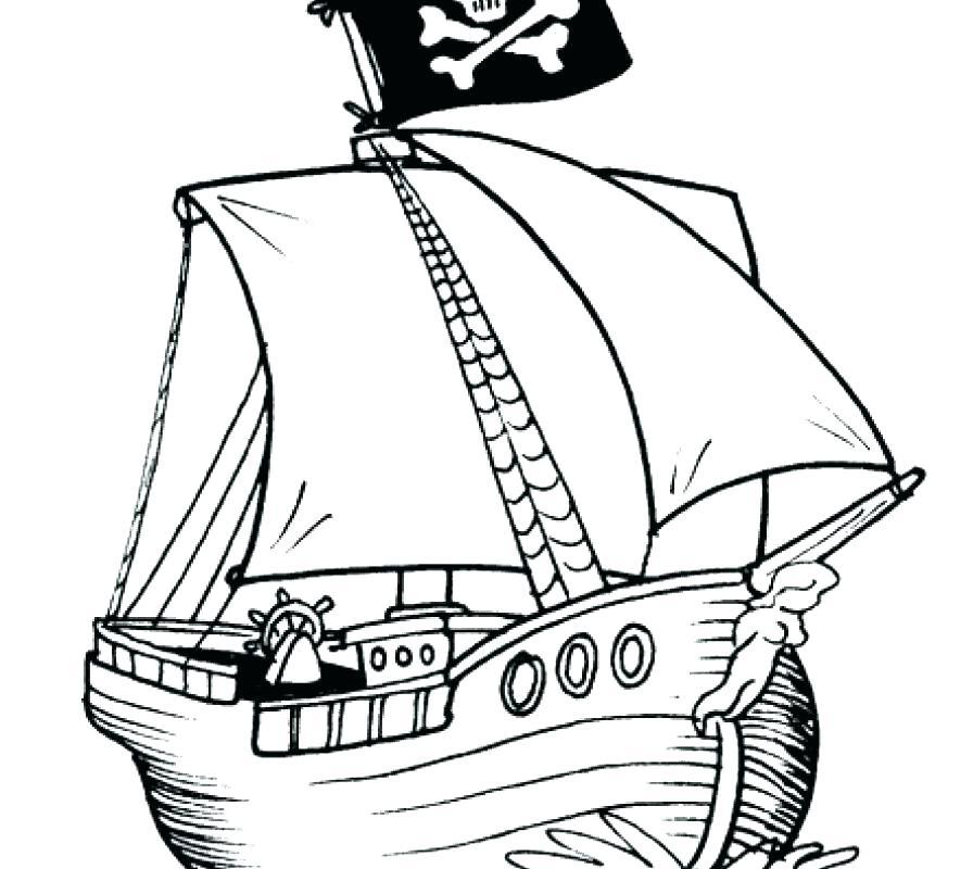 896x800 Captain Hook Pirate Ship Sketch - Hook Sketch