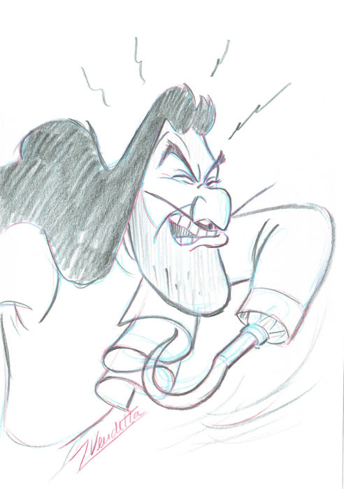 492x700 Disney - Hook Sketch