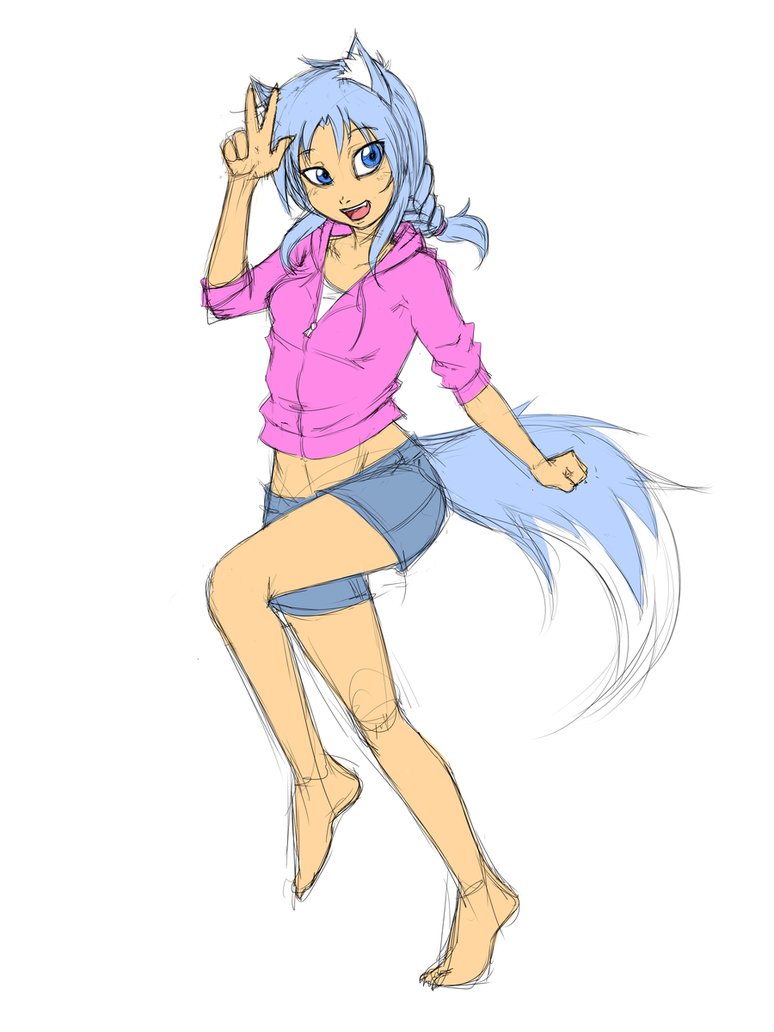 774x1032 Aiya Hop Sketch By Rocatart - Hop Sketch