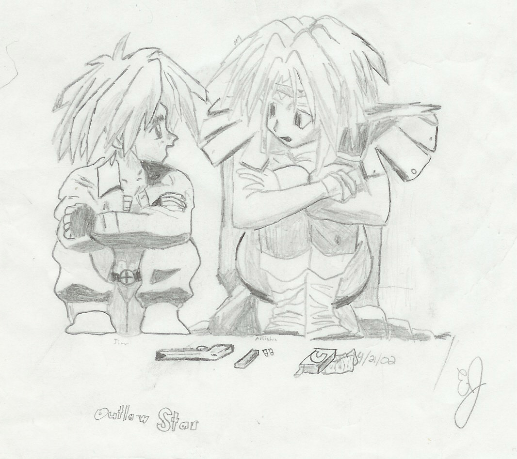 1066x948 Outlawstar Sketch By Hop Up - Hop Sketch