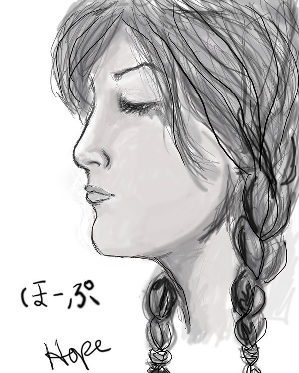 600x750 Hope Sketch By Redbreck - Hope Sketch