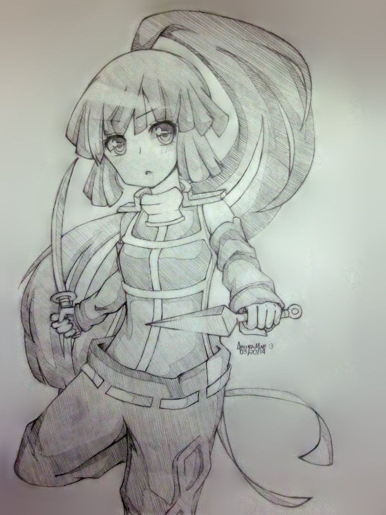 774x1032 Log Horizon Akatsuki [Sketch] Log Horizon Log - Horizon Sketch