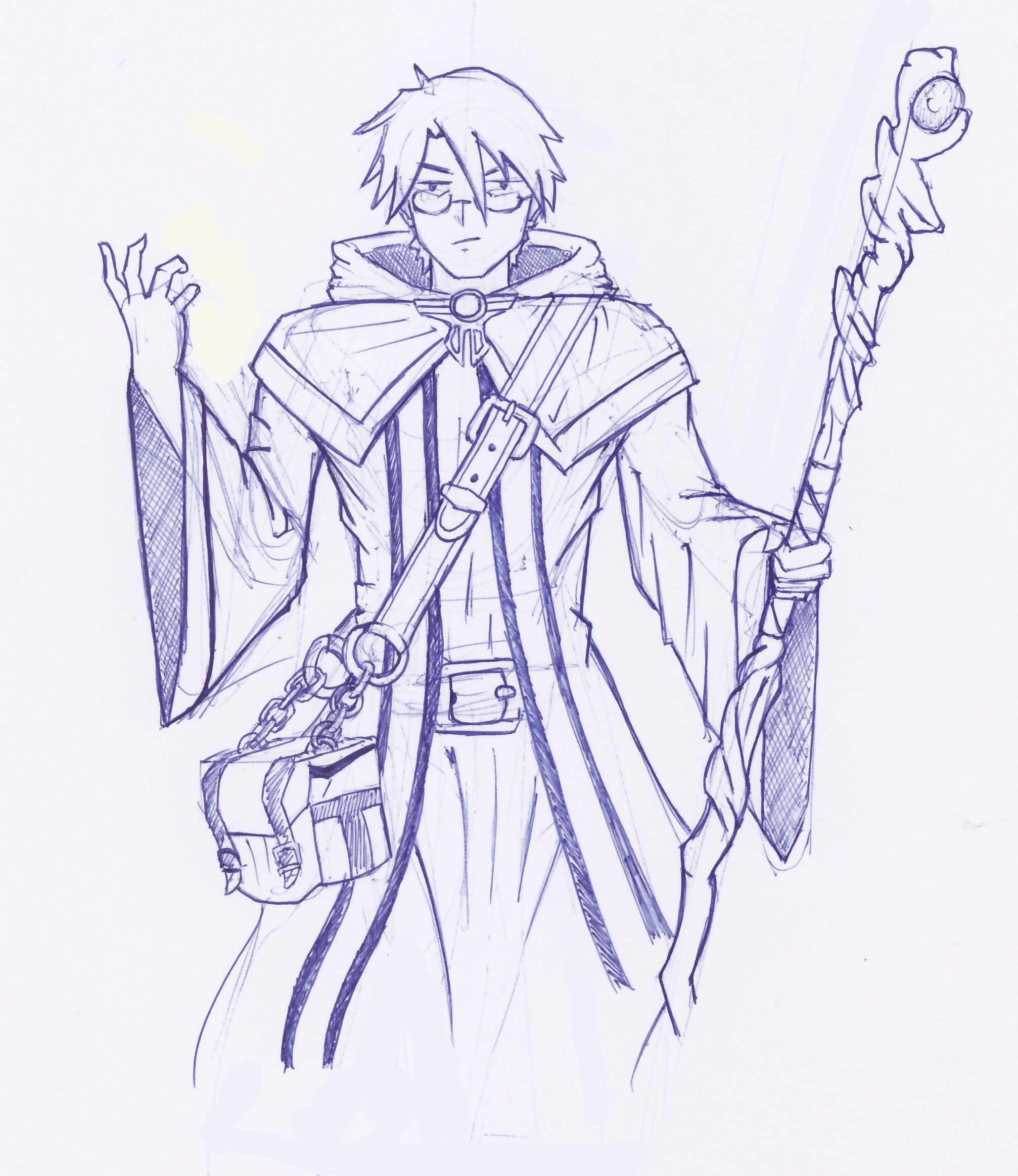 2014x2327 Log Horizon, Shiroe, Sketch Log Horizon Log - Horizon Sketch