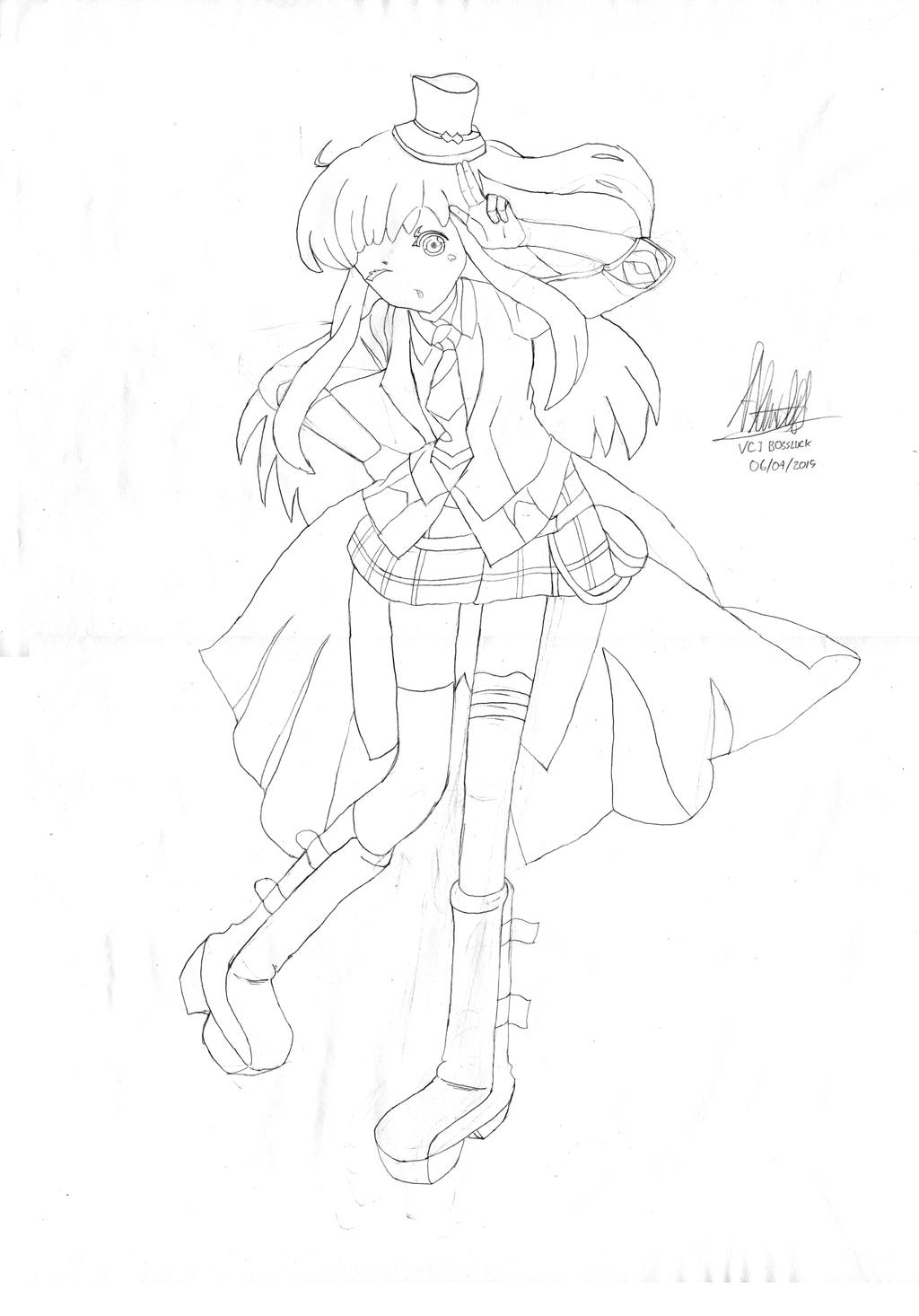 1024x1466 Log Horizon - Horizon Sketch