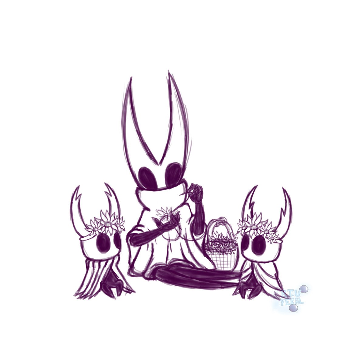 1200x1200 Rick Velarde - Hornet Sketch