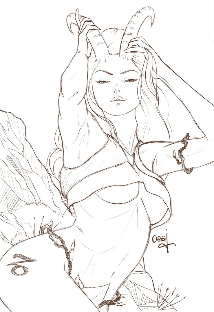 739x1080 Sketch] Horoscope Series - Horoscope Sketch