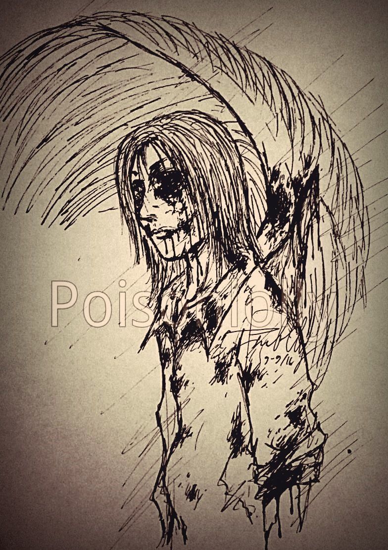 784x1110 Daily Drawing Horror Sketch By Poisonlolly. Illustration Daily - Horror Sketches