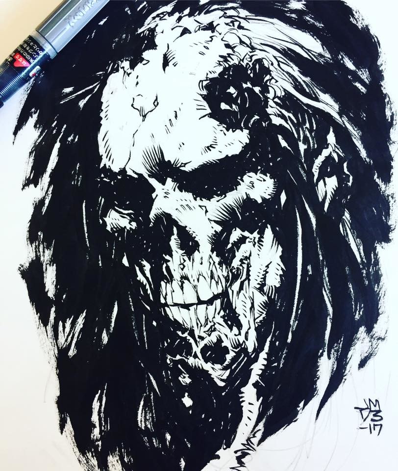 812x960 James Daly - Horror Sketches