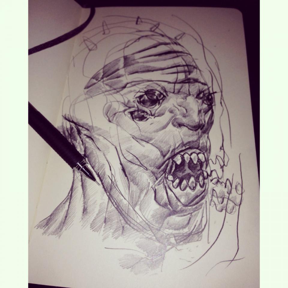 960x960 Monstaaahz. Horror Sketches!!! By Rice And Eggs - Horror Sketches