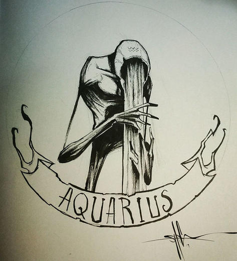 473x520 These Zodiac Drawings Put The Horror In Horoscope Ccuk - Horror Sketches