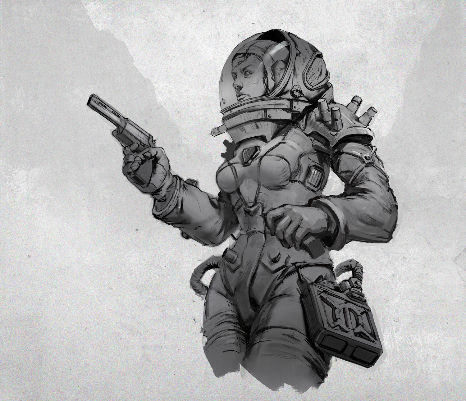 1500x1291 Artstation - Horror Sketches