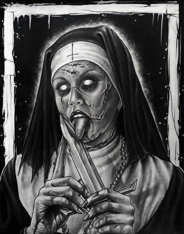 600x765 Black Amp Grey Horror Art Horror Amino - Horror Sketches