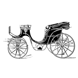 300x300 Horse Drawn Vehicles Online Hobbys - Horse And Carriage Sketch