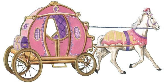 580x293 Princess Horse And Carriage Clipart Amp Princess Horse And Carriage - Horse Drawn Carriage Sketch