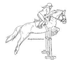 259x195 Drawing Of Horse Jumping - Horse Jumping Sketch