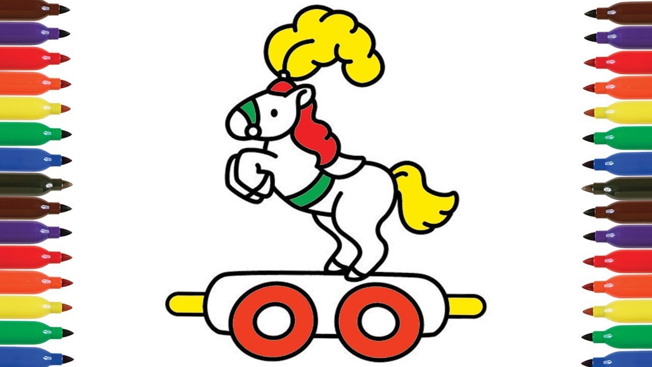 1280x720 Horse Drawing Outline Coloring Beautiful Horse Sketch Drawing - Horse Outline Sketch