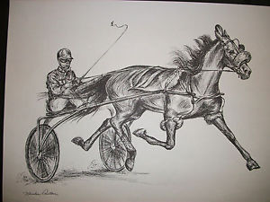 300x225 Bw Horse Racing Sketches - Horse Racing Sketch