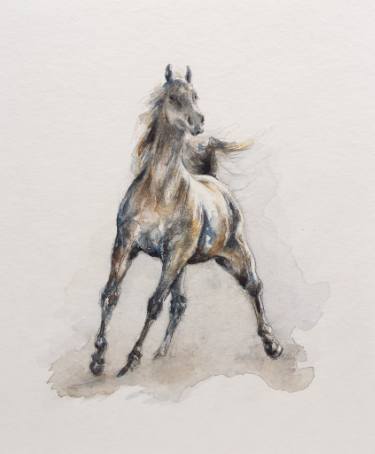 375x454 Horse 09 Drawing By Georgi Todorov Saatchi Art - Horse Sketch Art