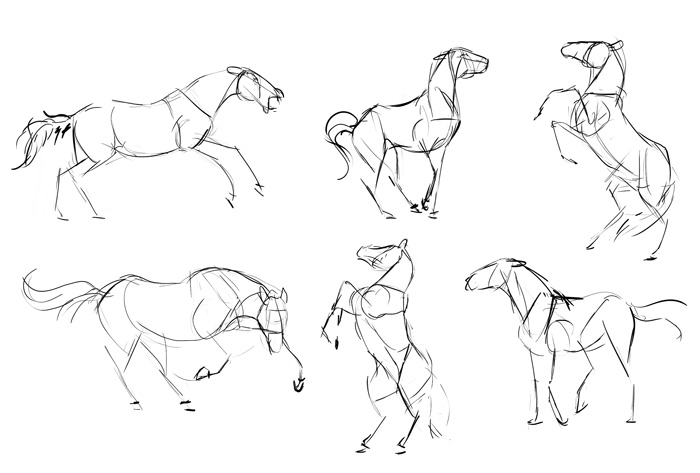 700x473 How To Make Your Drawing Better In One Day Sketchbook Blog - Horse Sketch Book