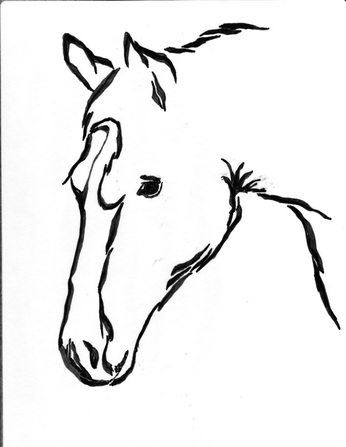 346x447 Sketchbook Equestrian - Horse Sketch Book