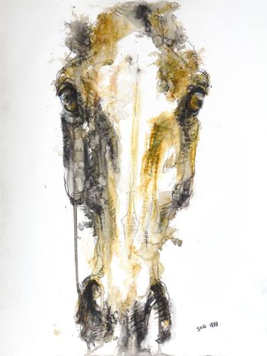 375x499 Horse Drawings For Sale Saatchi Art - Horse Sketch Drawing