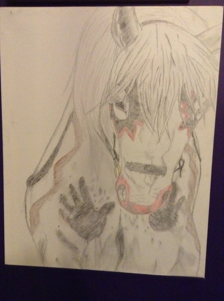 772x1034 Native American Horse Sketch Canvas By Hyperdriive - Horse Sketch On Canvas