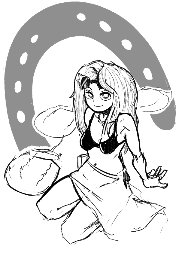 596x842 Horseshoe Crabs (Warmup Sketch 1) By Sbdraws - Horseshoe Sketch