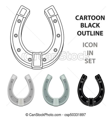 450x470 Horseshoe Sketch Vectors - Horseshoe Sketch