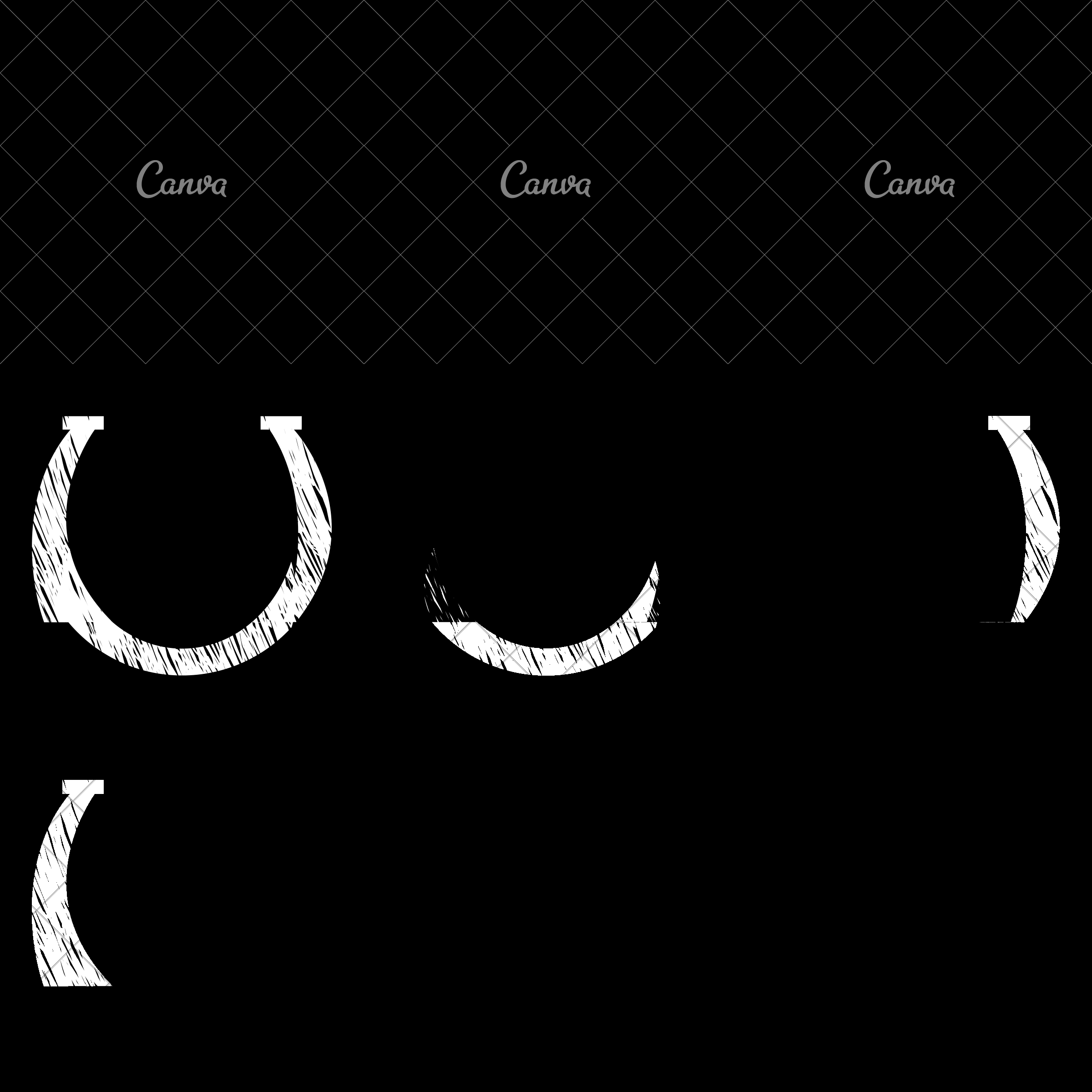 2400x2400 Isolated Horseshoe Sketch - Horseshoe Sketch