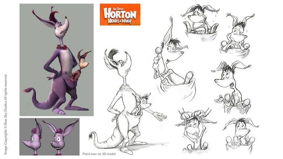 960x540 Horton Hears A Who Characters Concept Art By San Jun Lee - Horton Hears A Who Sketch