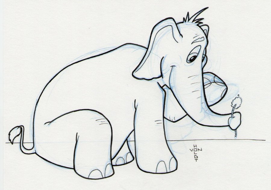 900x630 Horton Hears A Who By Vonholdt - Horton Hears A Who Sketch
