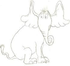 233x217 Horton Hears A Who Sketch - Horton Hears A Who Sketch