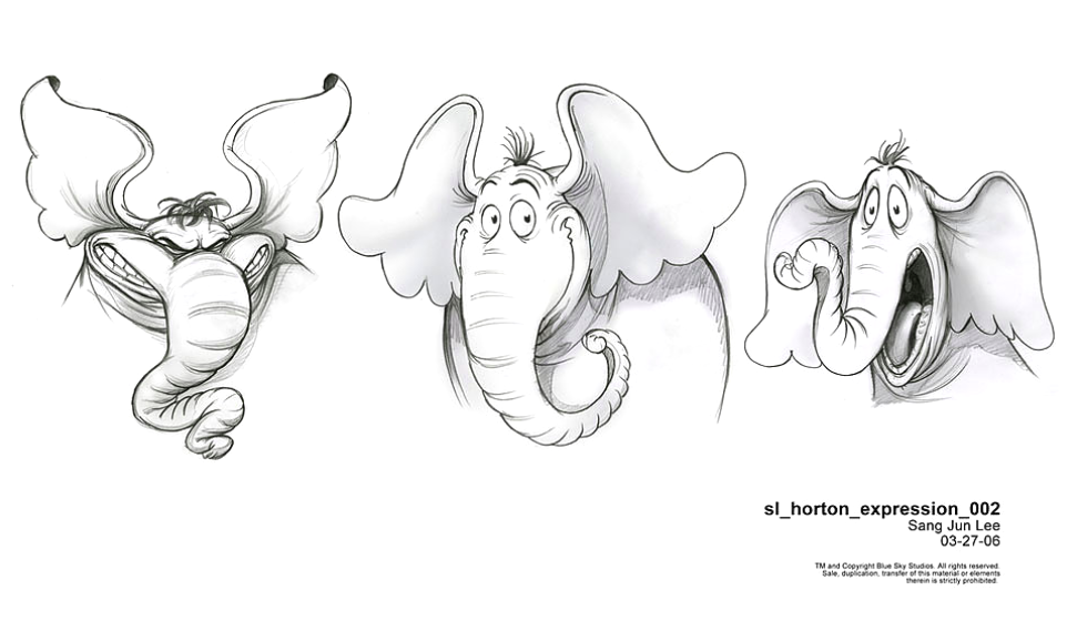 971x560 Character Design References - Horton Hears A Who Sketch