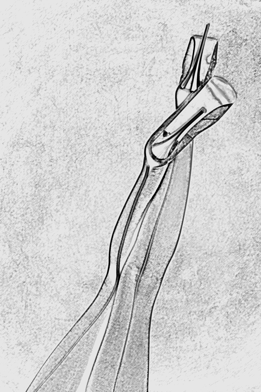 1000x1500 Legs With Heels And Seamed Hose Sketch Etsy - Hose Sketch