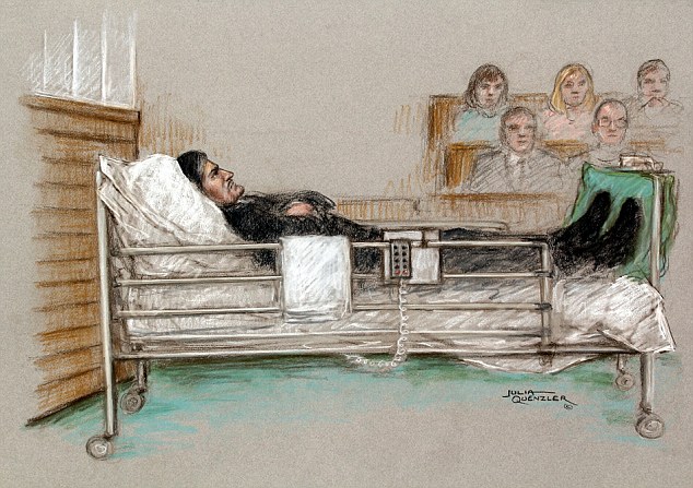 634x447 Paralysed Man Guilty Of Double Murder After Being Tried While - Hospital Bed Sketch